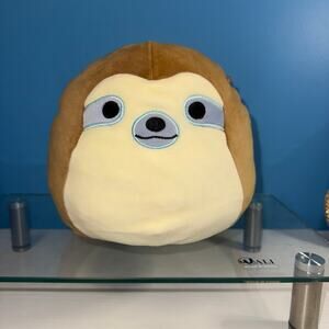 Squishmallows Simon the Sloth Plush 8 Inch Brown Tan Stuffed Animal 2018